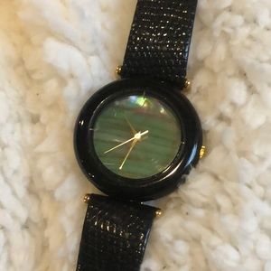 Haiku Abalone & Oynx Watch